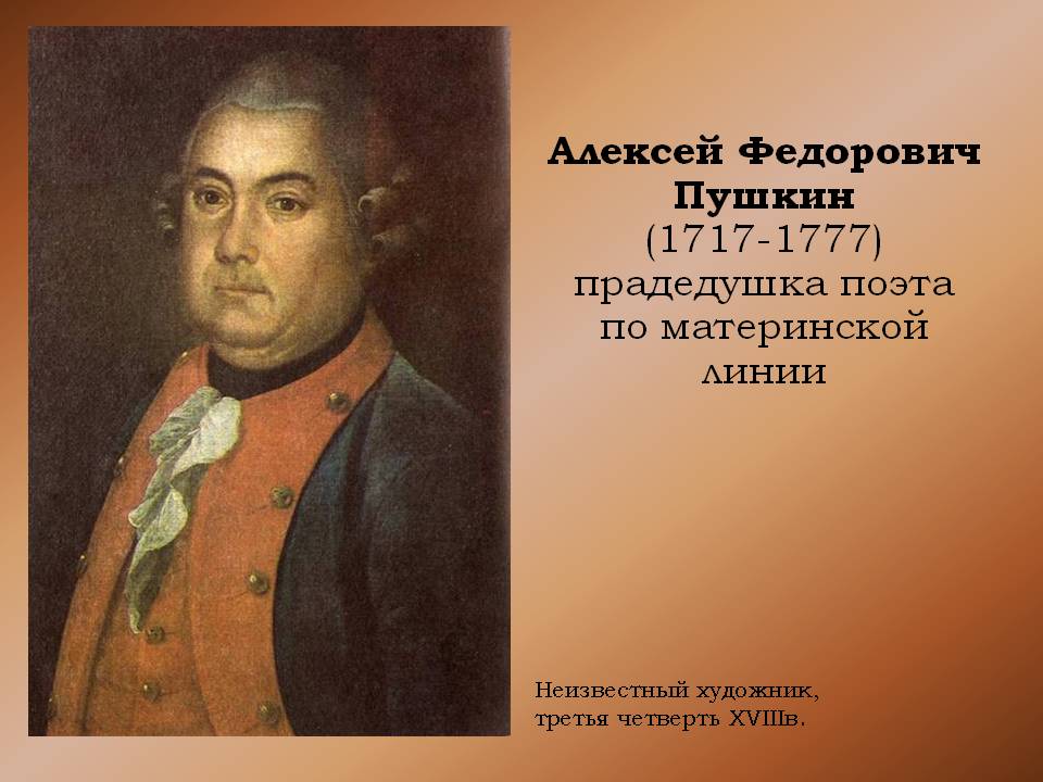 Алексей Федорович Пушкин
